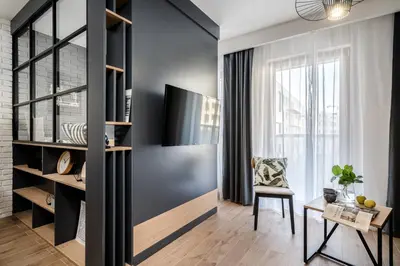 Telewizja i/lub zestaw kina domowego w obiekcie Dream4You Apartments