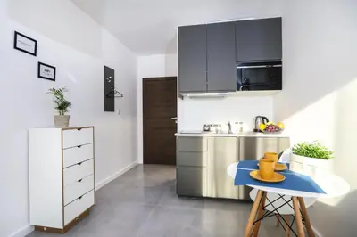 Kuchnia lub aneks kuchenny w obiekcie Dream4You Apartments