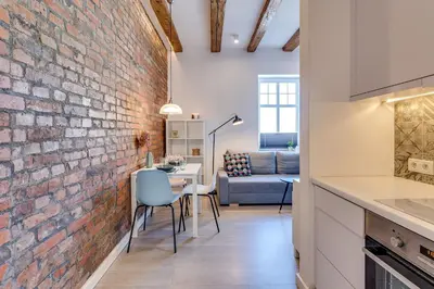Kuchnia lub aneks kuchenny w obiekcie Apartament Z Widokiem Na Rynek