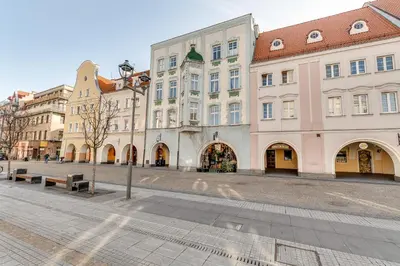Budynek, w którym mieści się apartament