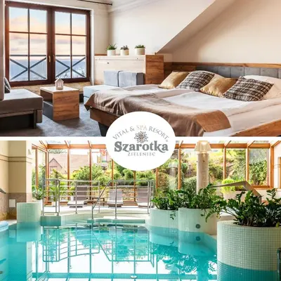 Basen w obiekcie Vital&Spa Resort Szarotka lub w pobliżu