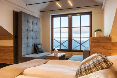 Łóżko lub łóżka w pokoju w obiekcie Vital&Spa Resort Szarotka