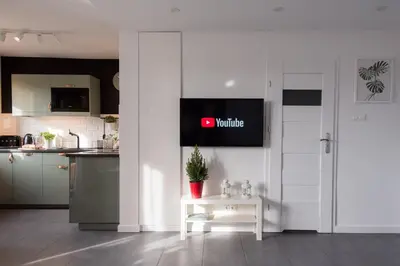 Kuchnia lub aneks kuchenny w obiekcie Legnica Apartament 52m2 Delux 1