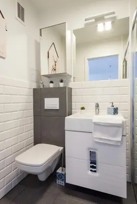 Łazienka w obiekcie Legnica Apartament 52m2 Delux 1