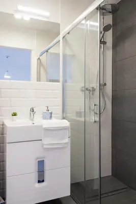 Łazienka w obiekcie Legnica Apartament 52m2 Delux 1