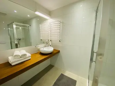 Łazienka w obiekcie Apartamenty Czarna Góra Veraneo