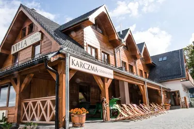 Budynek, w którym mieści się apartament