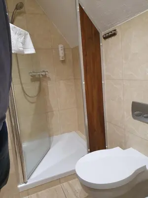 Łazienka w obiekcie Chata nad Sztolnią