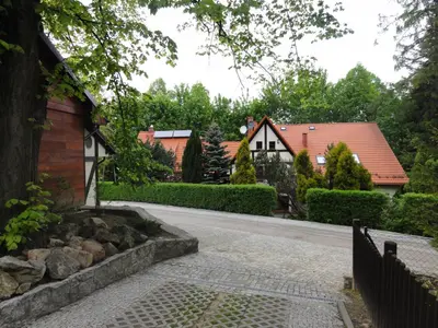 Ogród w obiekcie Chata nad Sztolnią