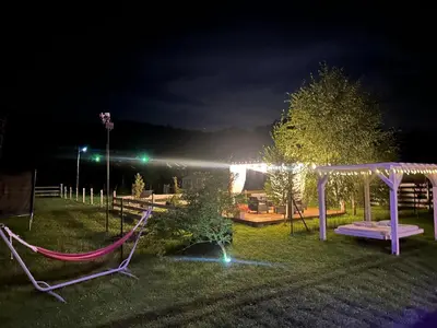 Ogród w obiekcie Apartamenty Malwa