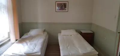 Łóżko lub łóżka w pokoju w obiekcie Villa Kliche