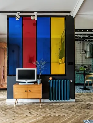 Telewizja i/lub zestaw kina domowego w obiekcie Apartament Wrocław Design free parking and Wi Fi