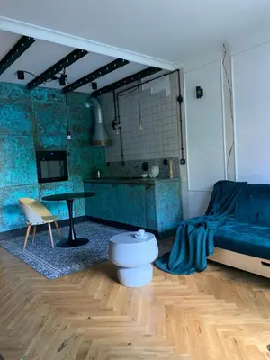 Część wypoczynkowa w obiekcie Apartament Wrocław Design free parking and Wi Fi