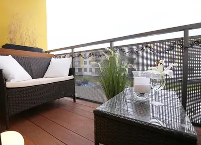 Balkon lub taras w obiekcie Apartimento Naturale