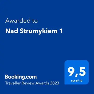 Certyfikat, podpis lub inny dokument wystawiony w obiekcie Nad Strumykiem 1
