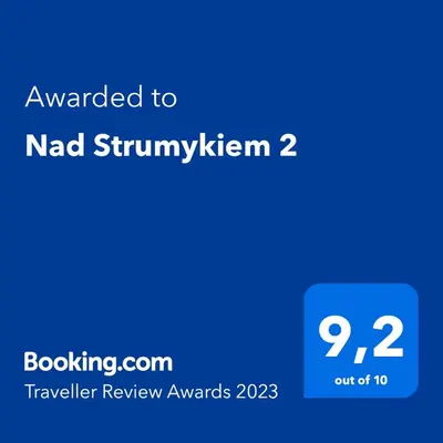 Certyfikat, podpis lub inny dokument wystawiony w obiekcie Nad Strumykiem 2