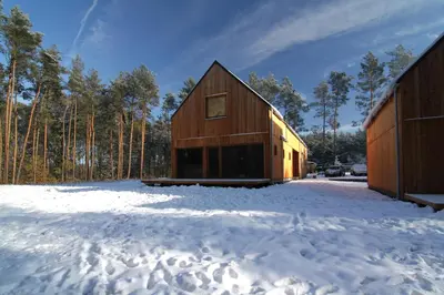 Obiekt Osada Osjaków zimą