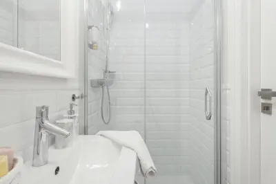 Łazienka w obiekcie Luksusowy apartament Hercena7 w sercu miasta