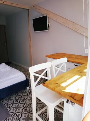 Telewizja i/lub zestaw kina domowego w obiekcie Dolce