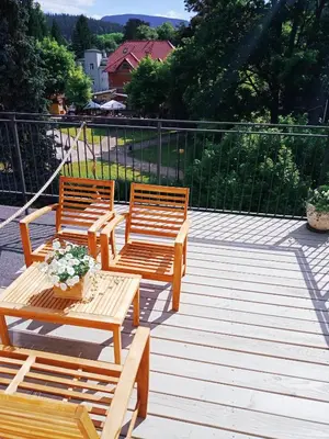 Balkon lub taras w obiekcie Dolce