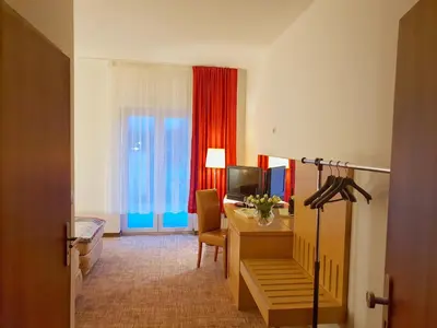 Plan piętra w obiekcie Noclegi Portowa