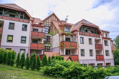 Budynek, w którym mieści się apartament
