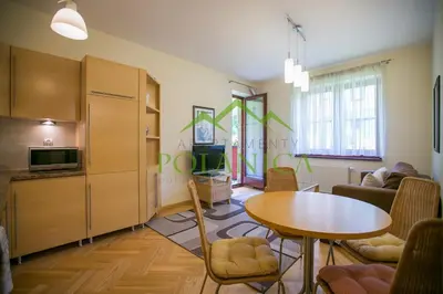 Kuchnia lub aneks kuchenny w obiekcie Parkowa Polana - PolanicaApartamenty