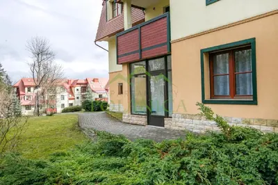 Budynek, w którym mieści się apartament