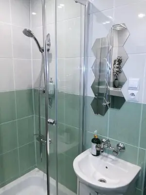 Łazienka w obiekcie Apartament przy Mickiewicza