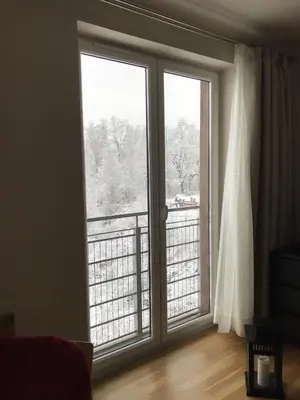 Balkon lub taras w obiekcie Apartament Beige