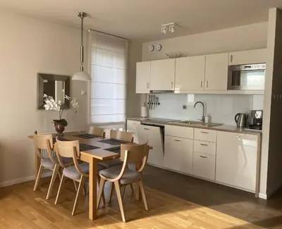 Kuchnia lub aneks kuchenny w obiekcie Apartament Beige