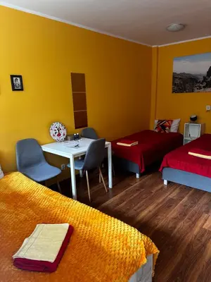 Część wypoczynkowa w obiekcie Travel House Wroclaw