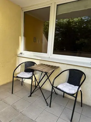 Balkon lub taras w obiekcie Travel House Wroclaw