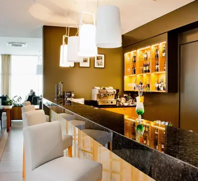 Część wypoczynkowa w obiekcie Aroma Stone Hotel Spa