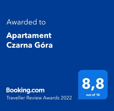 Certyfikat, podpis lub inny dokument wystawiony w obiekcie Apartament Czarna Góra