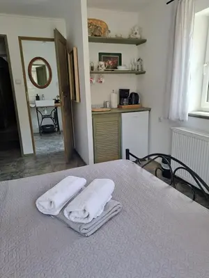 Kuchnia lub aneks kuchenny w obiekcie Podgórska Odskocznia