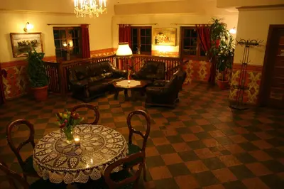 Część wypoczynkowa w obiekcie Hotel Karolinka