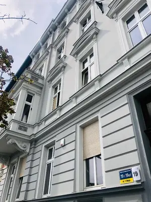Budynek, w którym mieści się apartament
