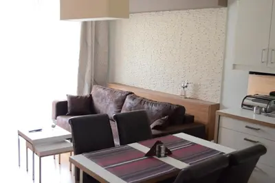 Kuchnia lub aneks kuchenny w obiekcie Apartament Bluszcz