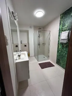 Łazienka w obiekcie Apartament Bluszcz