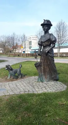 Ogród w obiekcie Apartament Bluszcz