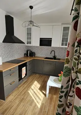 Kuchnia lub aneks kuchenny w obiekcie Dach Pod Sową