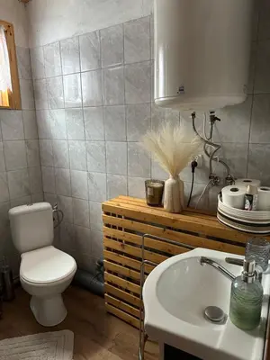 Łazienka w obiekcie Domek pod Czarną Górą