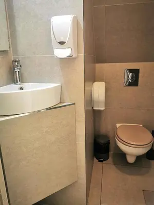 Łazienka w obiekcie Hostel 55 - darmowy parking