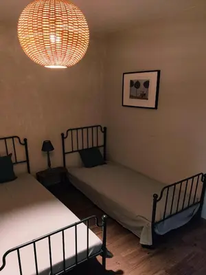 Łóżko lub łóżka w pokoju w obiekcie Dobre wCzasy