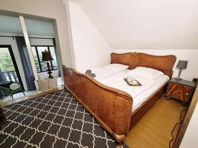 Łóżko lub łóżka w pokoju w obiekcie Dobre wCzasy