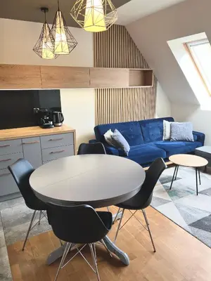 Część wypoczynkowa w obiekcie Apartament 30
