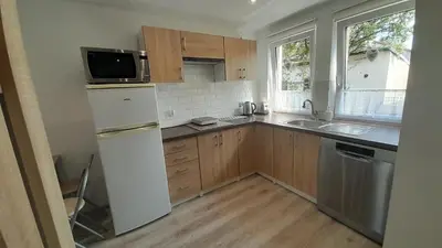 Kuchnia lub aneks kuchenny w obiekcie Apartament 
