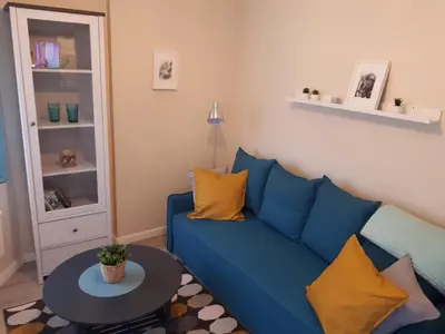 Część wypoczynkowa w obiekcie Apartament Natalia