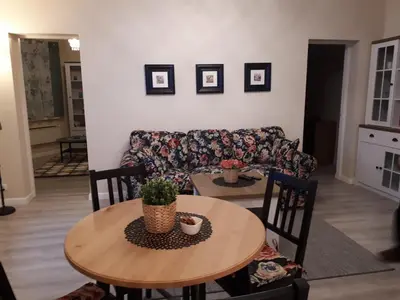 Część wypoczynkowa w obiekcie Apartament Natalia